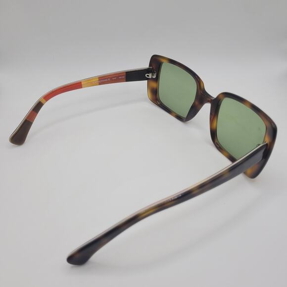 Kate Spade Sunglasses Womens Green Square Tortoise Shell Katherine Italy - Picture 6 of 6